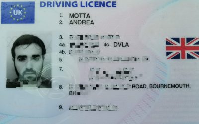 My old driving licence